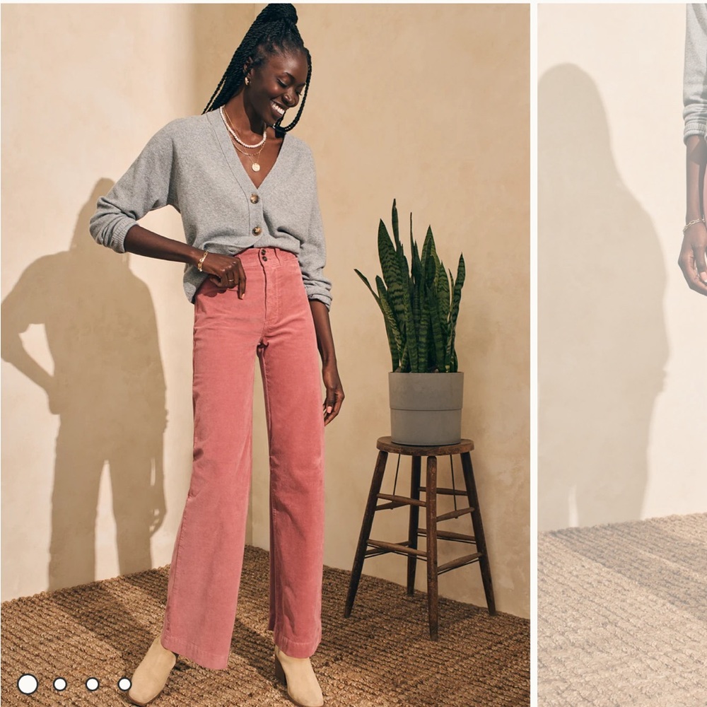 Faherty brand corduroy pants